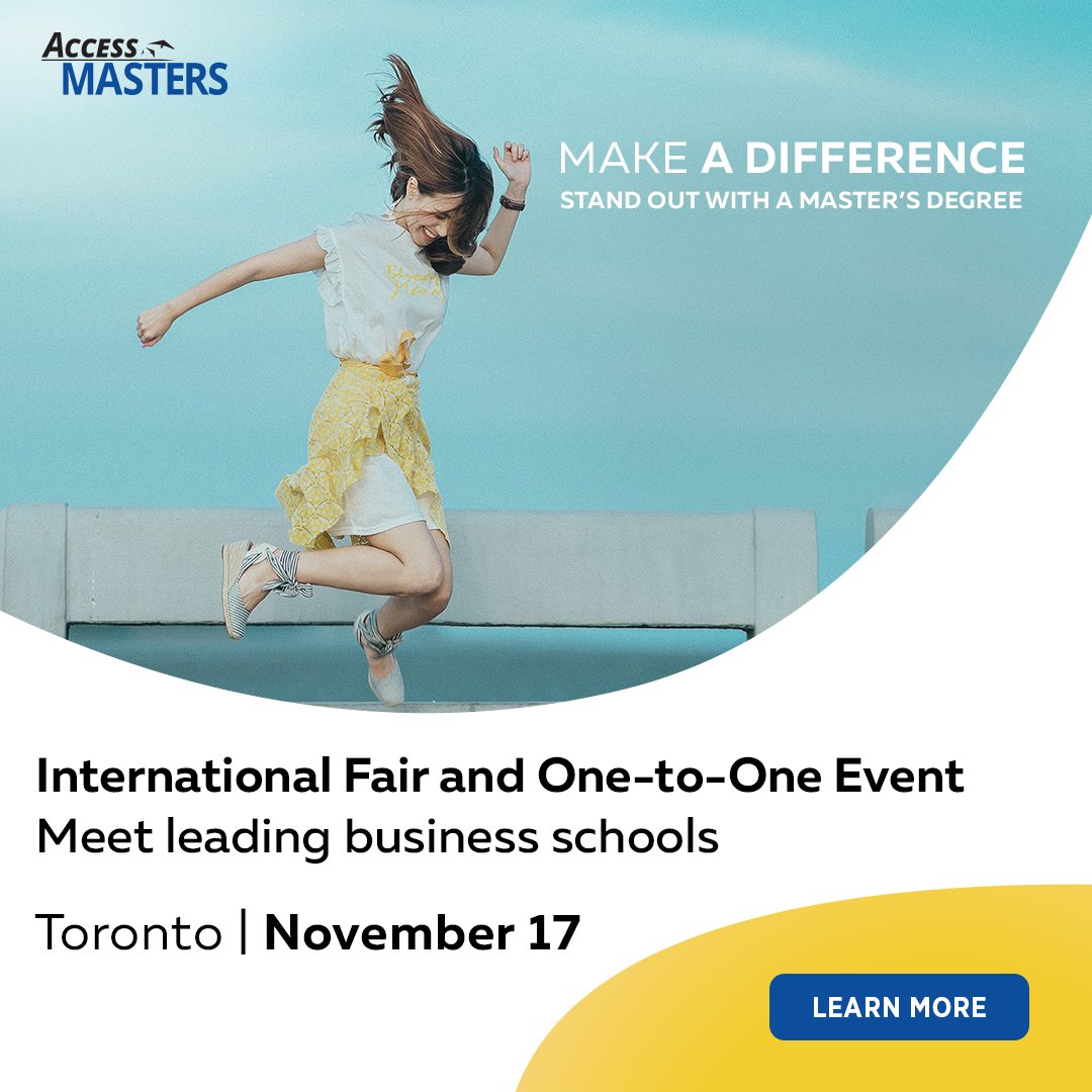 Meet Top International Masters Programs in Toronto!, Toronto, Ontario, Canada
