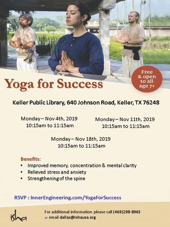 Yoga For Success, Keller, Texas, United States