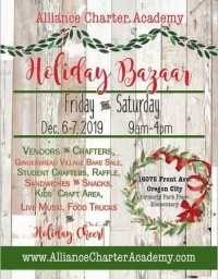 Large Holiday Bazaar at Alliance Charter Academy