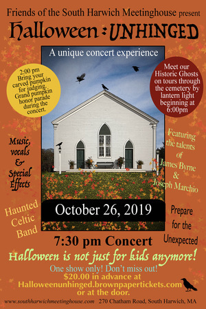 Halloween: UNHINGED ~ A Unique Concert Experience, Harwich, Massachusetts, United States