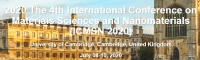 2020 The 4th International Conference on Materials Sciences and Nanomaterials (ICMSN 2020)