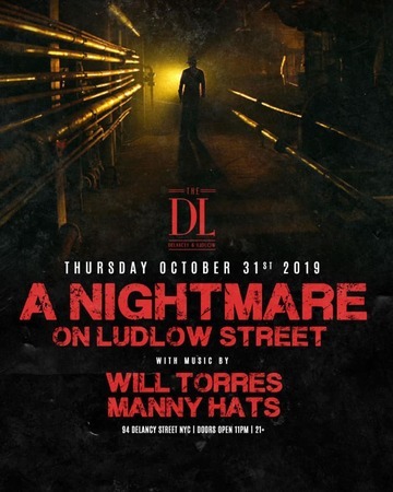 Nightmare on Ludlow Halloween Party at The DL NYC, New York, United States