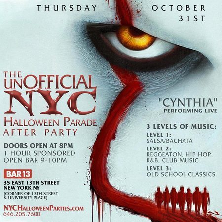 UNofficial Halloween Parade After Party at Bar 13, New York, United States
