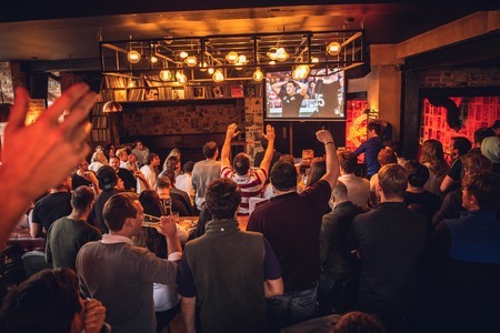 Rugby World Cup Final Screening: England v South Africa // Battersea, London, United Kingdom
