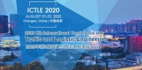 2020 8th International Conference on Traffic and Logistic Engineering (ICTLE 2020)