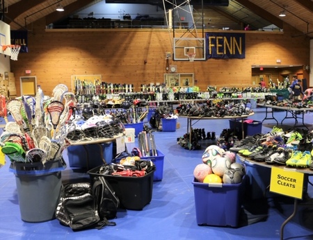 Fenn School Sports Sale, Concord, Massachusetts, United States
