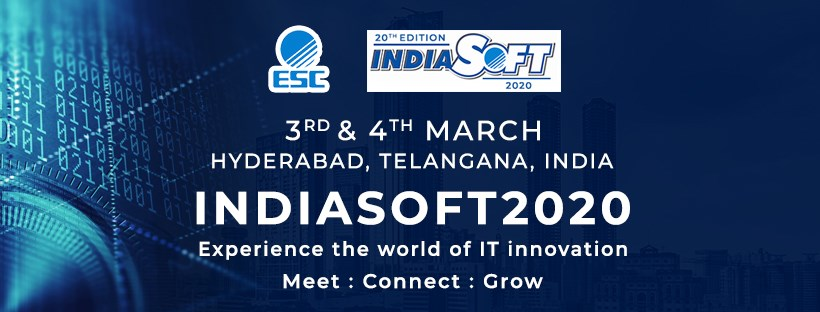 Indiasoft 2020, Hyderabad, Telangana, India