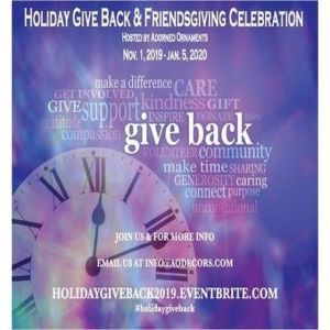 Holiday Give Back And Friendsgiving 2019 Hosted By Adorned Ornaments, Valley Stream, New York, United States