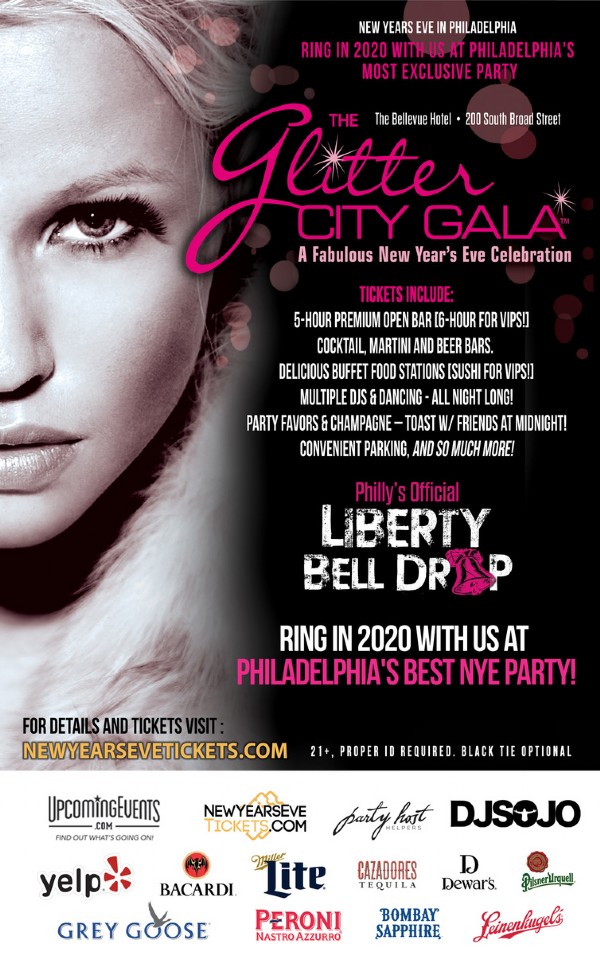 The Glitter City Gala - Philly's Hottest New Year's Eve Party, Philadelphia, Pennsylvania, United States