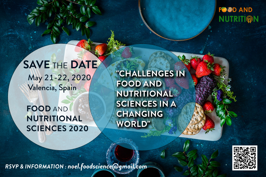 4th International Conference on Food and Nutritional Sciences, Valencia, Spain, Spain