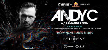 Andy C w/ Armanni Reign | IRIS ESP101 Learn to Believe | Friday November 8, Atlanta, Georgia, United States