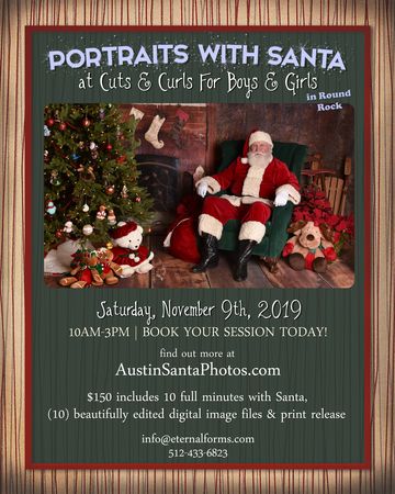 Santa Photos (Portaits with Santa), Round Rock, Texas, United States