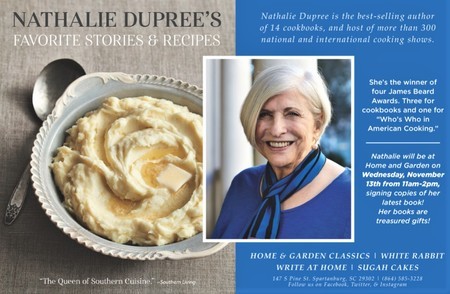 Award winning Author Natalie Dupree will host a booksigning!, Spartanburg, South Carolina, United States