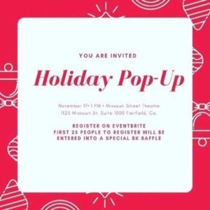 It's a Holiday Pop  Up, Fairfield, California, United States