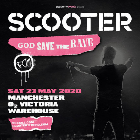 Scooter "God Save The Rave" UK Tour, Stretford, England, United Kingdom