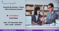[Webinar] Diversity & Inclusion – Power, Ethics & Business Results