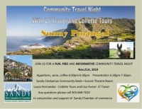 Community Travel Night - Greece & Sunny Portugal