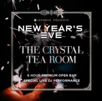 Joonbug.com Presents The Crystal Tea Room New Years Eve 2020 Party
