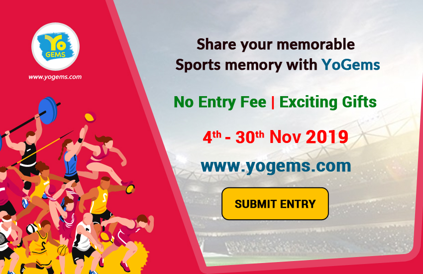 My Memorable Sports Moments: November Contest, Gautam Buddh Nagar, Uttar Pradesh, India