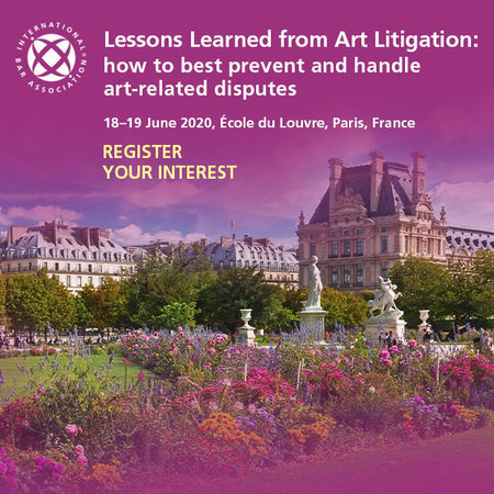 Lessons Learned from Art Litigation, June 2020, Paris, France