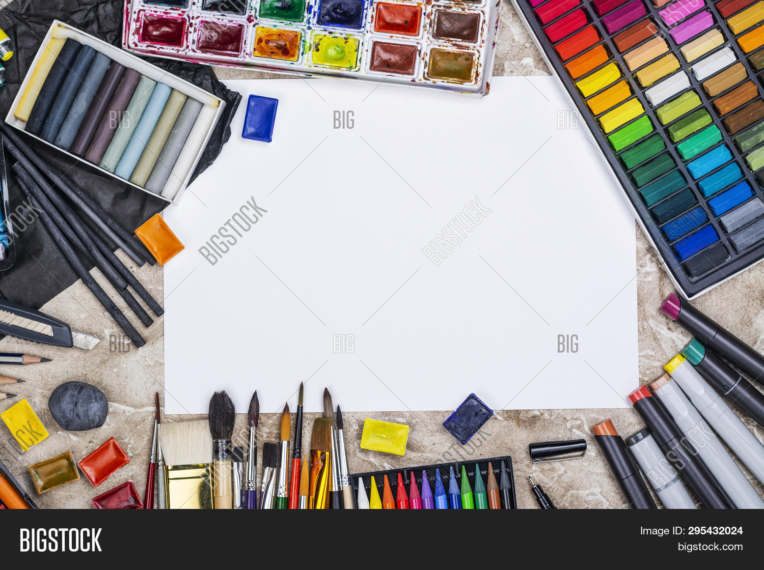 Abstract Watercolor Class - All Hands Workshops, Santa Cruz, California, United States