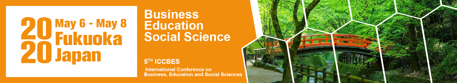 2020 ICCBES International Conference on Business, Education and Social Sciences, Fukuoka, Japan