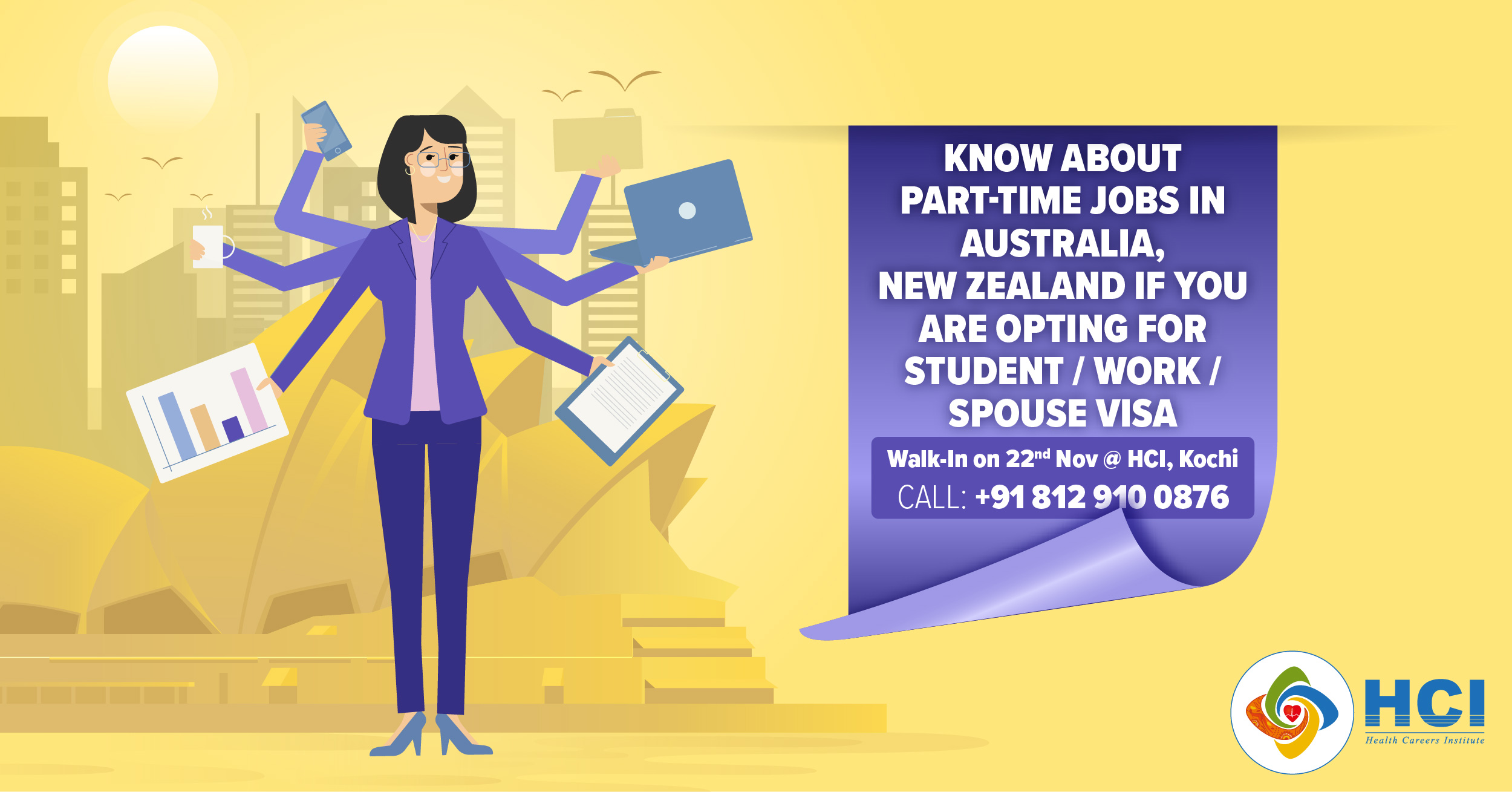 Opting for Student/ Work/ Spouse visa in Australia?, Ernakulam, Kerala, India