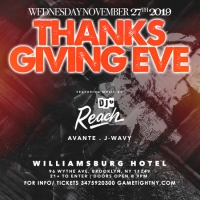 The Williamsburg Hotel Thanksgiving Eve party 2019