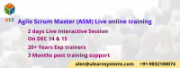 Agile Scrum Master Live online Certification Training Course