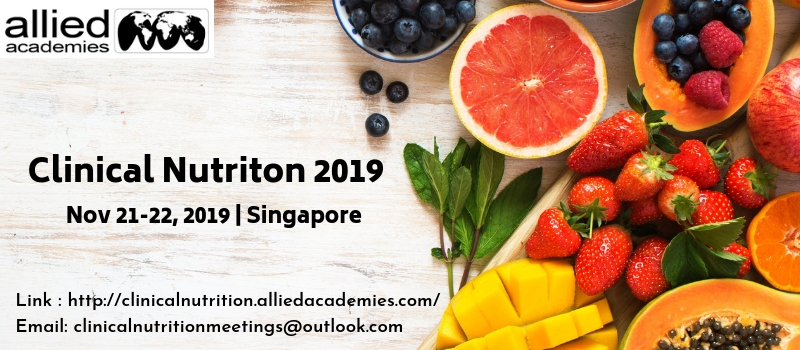 17th International Conference on Clinical Nutrition and Fitness, Singapore