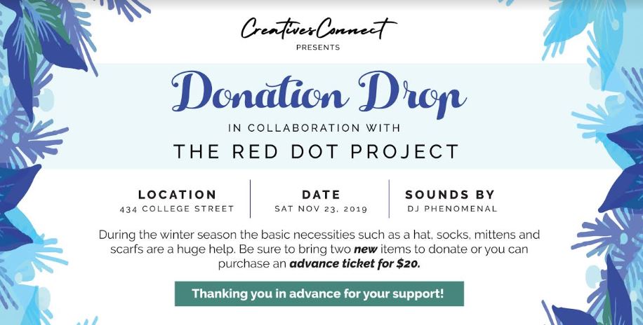 Donation Drop, Toronto, Ontario, Canada