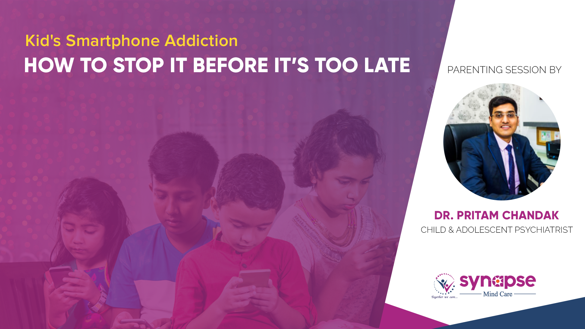 Kid's Smartphone Addiction: How to stop it before it's too late., Nagpur, Maharashtra, India