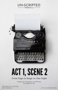 Act 1, Scene 2: From Page to Stage in One Night