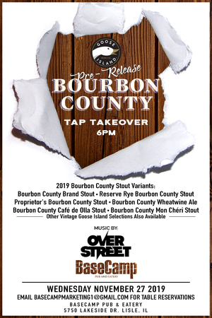 Goose Island Bourbon County Pre- Release / Tap Takeover, Lisle, Illinois, United States