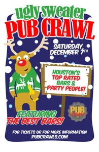 4th Annual Houston Ugly Sweater Bar Crawl - December 2019