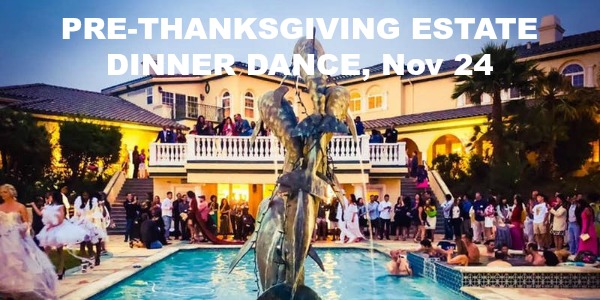 Pre-Thanksgiving Mansion Dinner Dance, San Francisco, California, United States