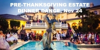 Pre-Thanksgiving Mansion Dinner Dance