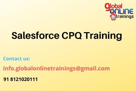 Salesforce CPQ training | Salesforce CPQ admin training certifications, Hyderabad, Telangana, India