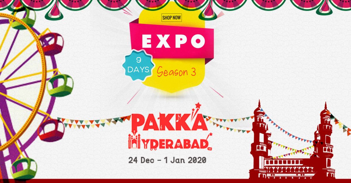 Pakka Hyderabad Season 3 - Biggest Shopping Carnival at Hyderabad - BookMyStall, Hyderabad, Telangana, India