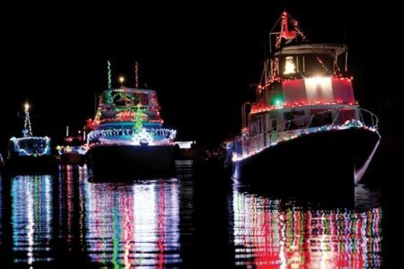 Burrard Yacht Club Festival of Lights, North Vancouver, British Columbia, Canada
