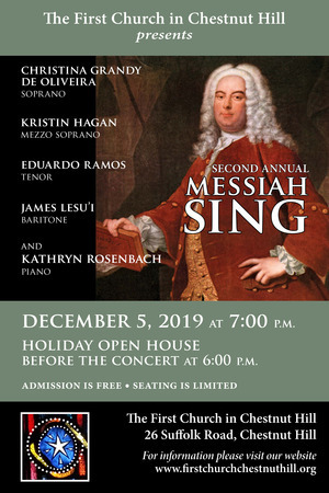 Second Annual Holiday Open House and Messiah Sing, Chestnut Hill, Massachusetts, United States