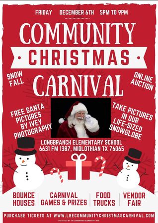 Longbranch Community Christmas Carnival, Midlothian, Texas, United States