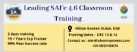 Leading SAFe 4.6 Certification Training in Dubai, UAE