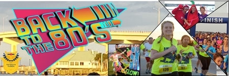 Sculptor Charter School's A. Max Brewer Bridge Back to the 80's 5K, Titusville, Florida, United States