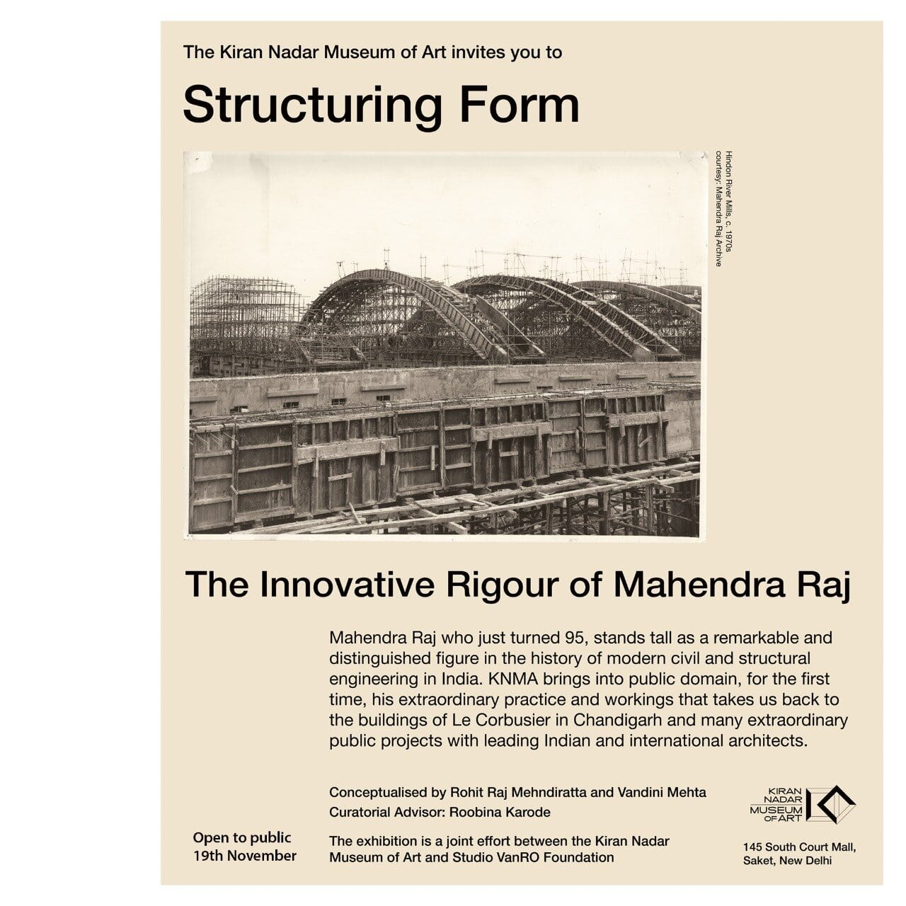 ‘Structuring Form - The Innovative Rigour of Mahendra Raj' and 'Summer's Children - Anpu Varkey’, South Delhi, Delhi, India