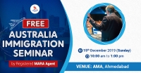 FREE Australia Immigration Seminar at AMA, Ahmedabad
