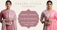 Farida Gupta Faridabad Exhibition