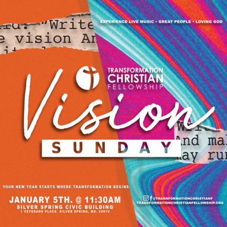TCF Vision Sunday, Silver Spring, Maryland, United States