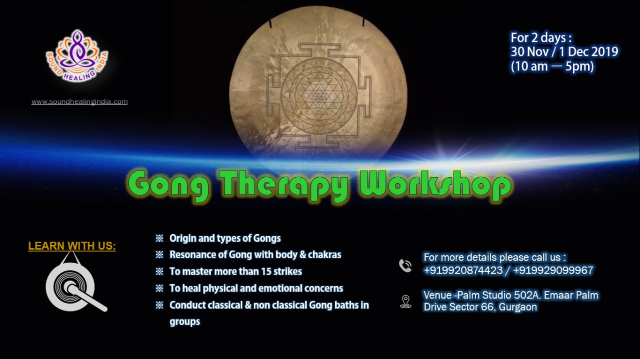 Gong Therapy Workshop in Gurgaon (Gurugram), Gurgaon, Haryana, India
