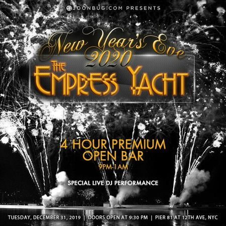 The Nautical Empress Yacht New Years Eve 2020 Party, New York, United States